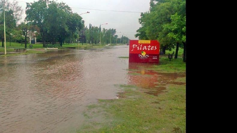 A pesar de las fuertes precipitaciones, no hubo graves inconvenientes en la ciudad