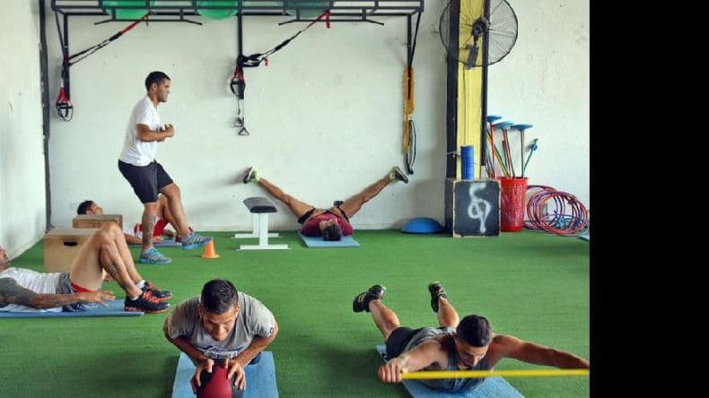 Douglas Haig empezó la semana en el gimnasio a la espera de Instituto