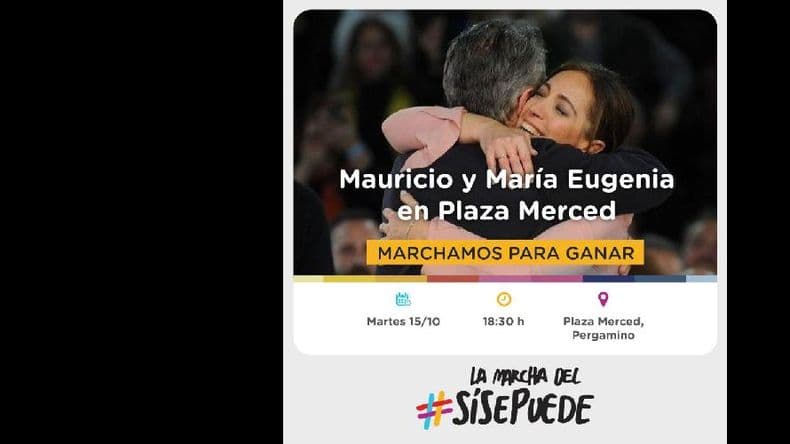Macri y Vidal llegarán el martes a Pergamino con la caravana del “Sí, se puede”