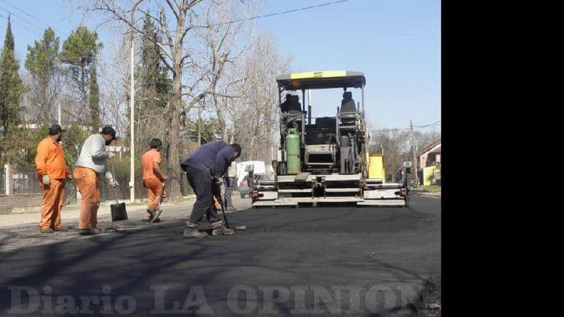 Las obras para repavimentar Juan Manuel de Rosas costarán 3.7 millones de pesos