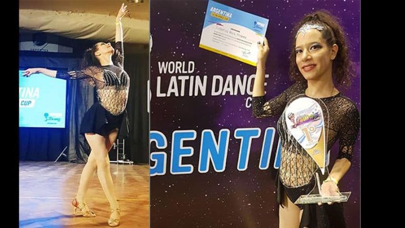 Aylen Ruiz Migone es la nueva campeona argentina de bachata