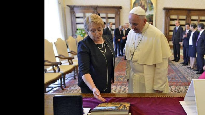 El Papa y Bachelet hablaron del aborto y de América Latina