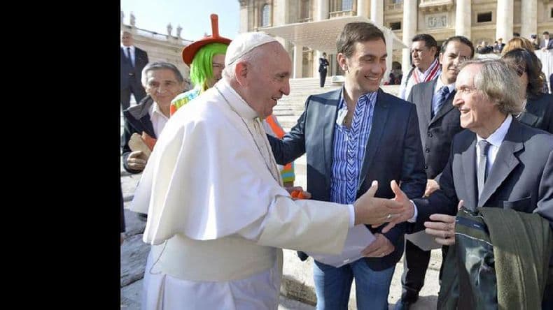 “Fue el mejor regalo que recibí” dijo Carlitos Balá tras su encuentro con el Papa