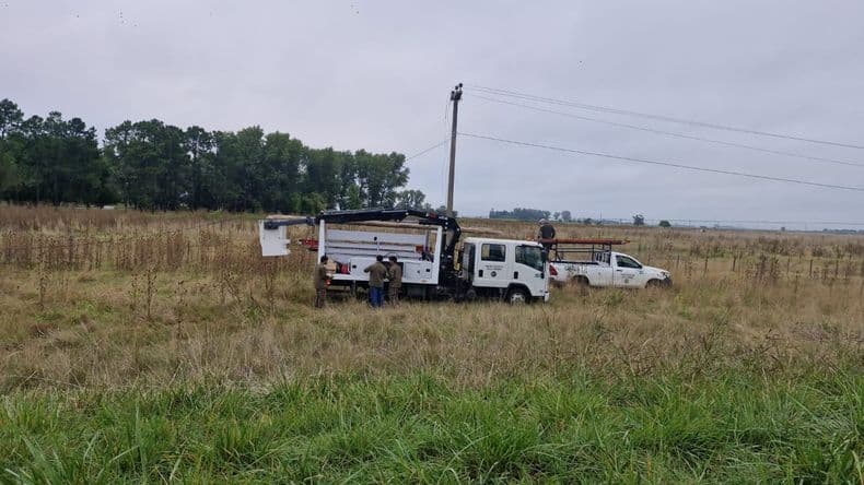Nuevo robo de cables en la ruta 8 dejó por cuarta vez en un mes sin luz al barrio Aeroclub