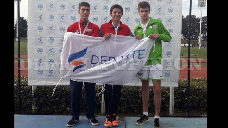 Bernardo Scaccia logró la medalla de bronce en los Juegos Nacionales Evita