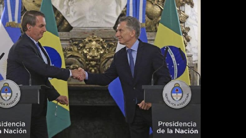 Macri recibió a Bolsonaro y aseguró que el acuerdo Mercosur-UE está muy cerca