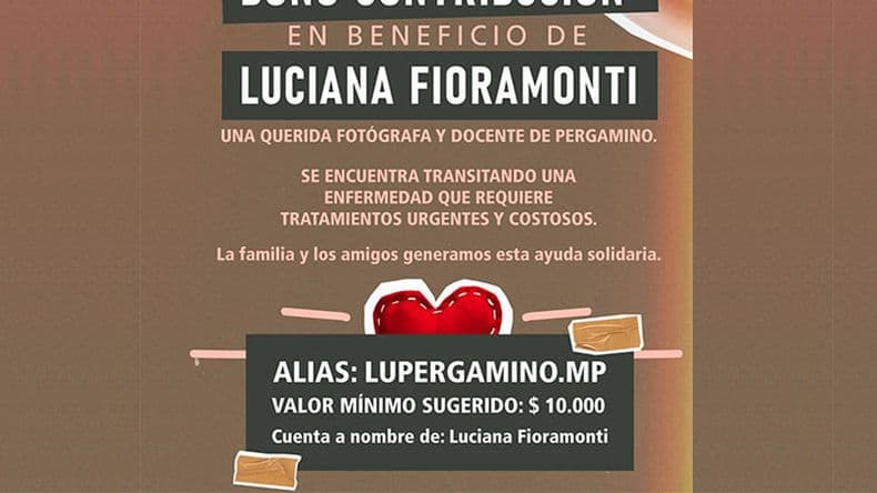 Una vecina de Pergamino necesita el apoyo solidario de la comunidad