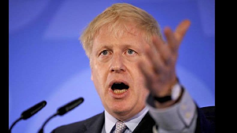 Boris Johnson moderó su amenaza de un Brexit sin acuerdo en su lanzamiento