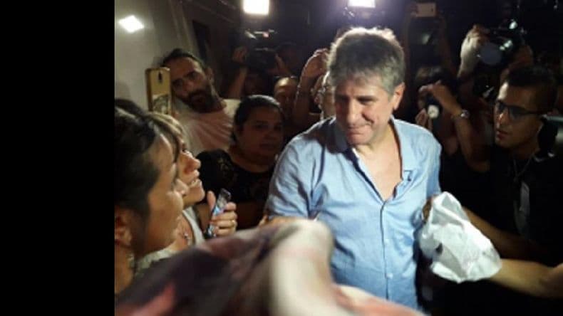 Tras su liberación, Boudou subió un video en las redes: “No hay nada que festejar”