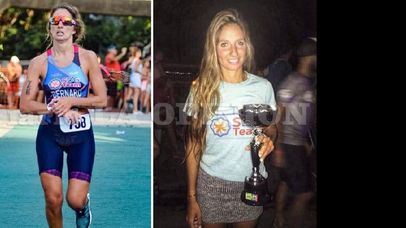Brenda Bernard finalizó sexta en el 34º Triatlón de La Paz