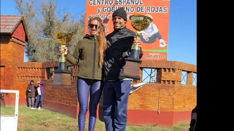 Bernard y Martin ganaron en Rojas la segunda fecha del Regional de Duatlón