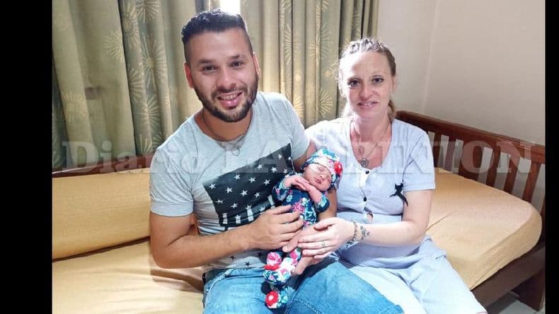 Pergamino tiene su primer bebé del año: nació Bruna India Parra