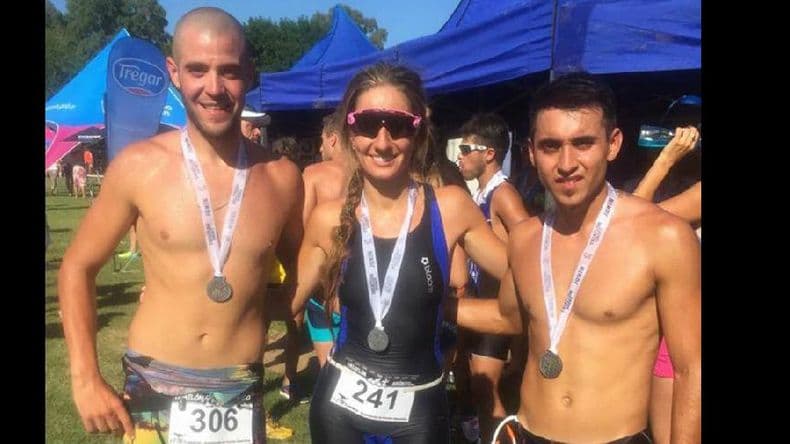 Pergamino presente en el Triatlón Short de Junín