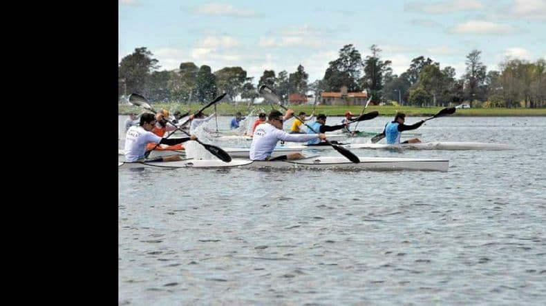 El Náutico Pergamino en la segunda fecha de Velocidad del Provincial de Canotaje