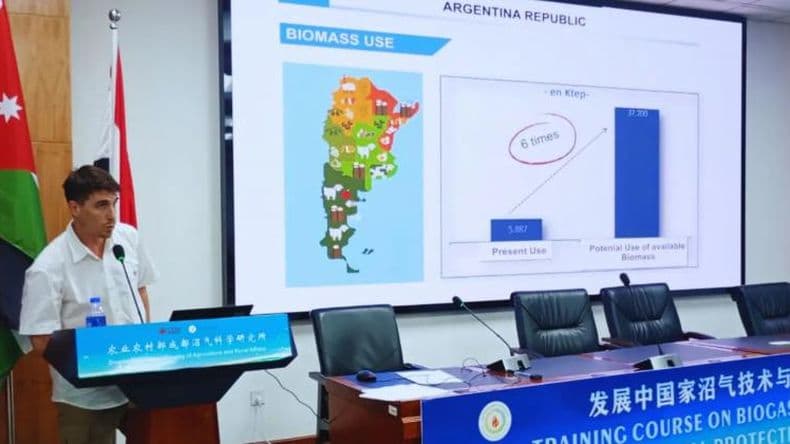 Biogás: Argentina y China fortalecen vínculos de cooperación tecnológica
