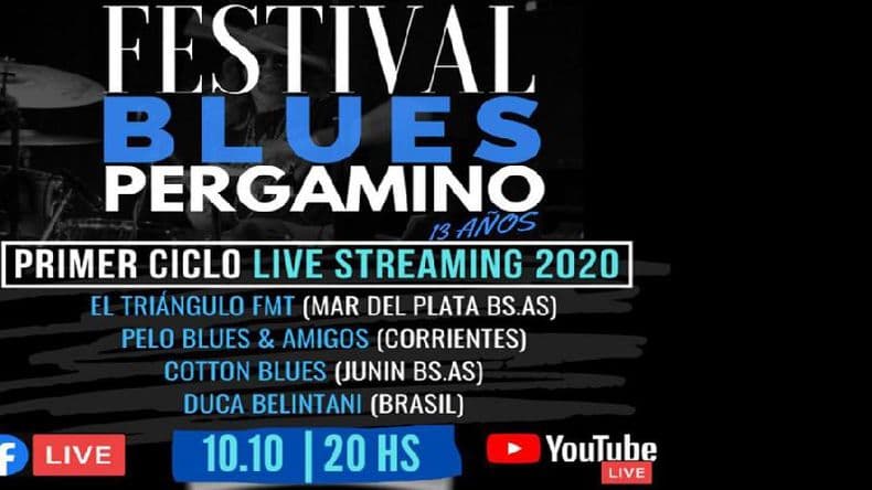 Festival Blues Pergamino: el sábado comenzará la 13ª edición