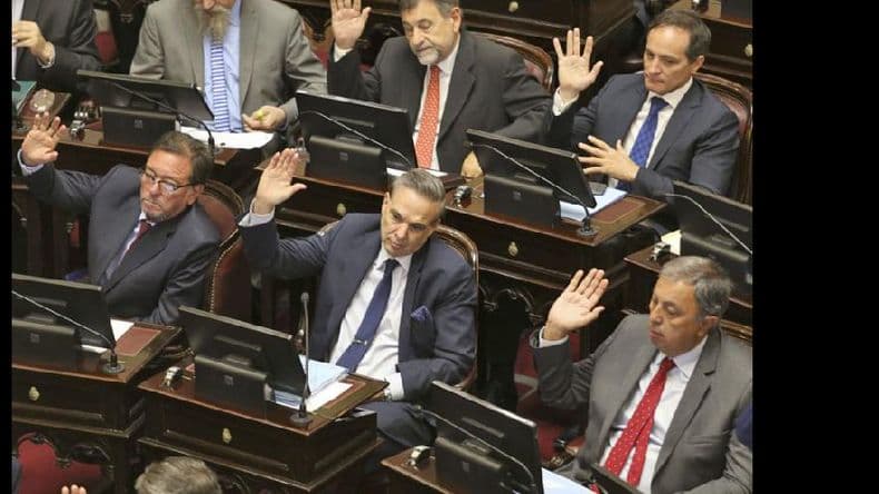 El Senado debatía el Presupuesto 2019