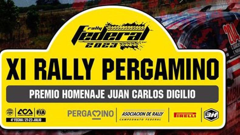 Del viernes al domingo se disputará el XI Rally Ciudad de Pergamino
