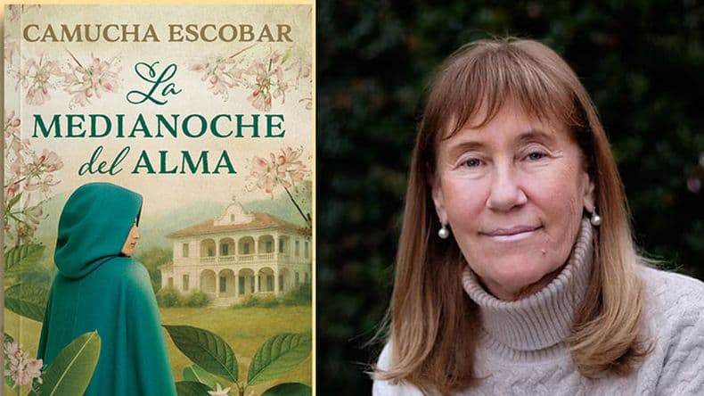 La escritora Camucha Escobar lanza su nueva novela: La Medianoche del Alma