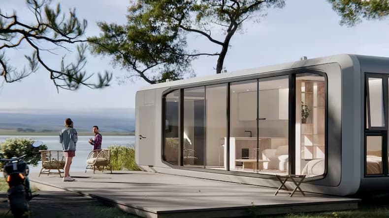 Arquitectura: las casas cápsula que competirán con las casas prefabricadas y Tiny house
