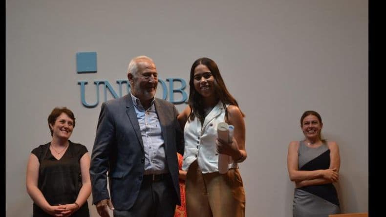 Acto de colación de grado de la Unnoba