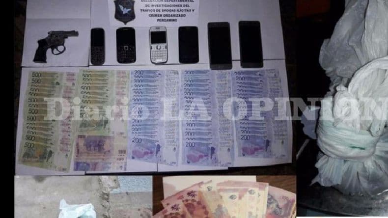 Tras cinco allanamientos secuestraron droga y detuvieron a un sujeto