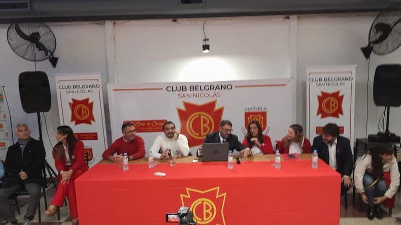 El Club Belgrano de San Nicolás festejó sus 98 años de vida
