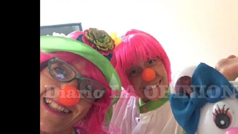 Payamédicos visitaron la sala de Pediatría en vísperas de Navidad