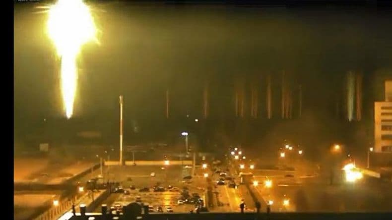 Las fuerzas armadas rusas tomaron la central nuclear más grande de Europa en Ucrania