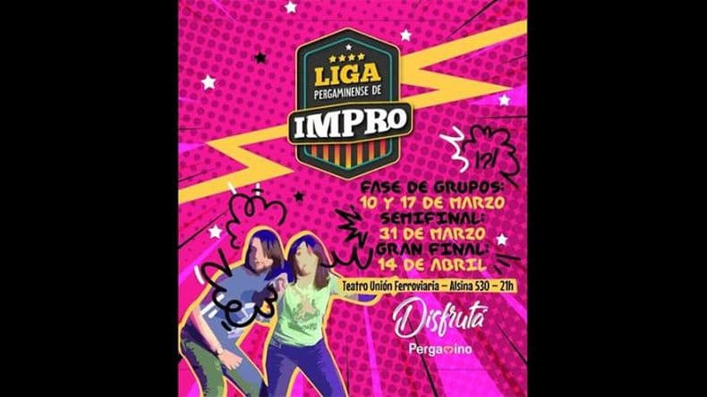 Cartelera de espectáculos para este fin de semana en Pergamino