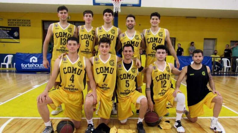 Valioso triunfo de "Comu" en el Pre Federal de basquetbol