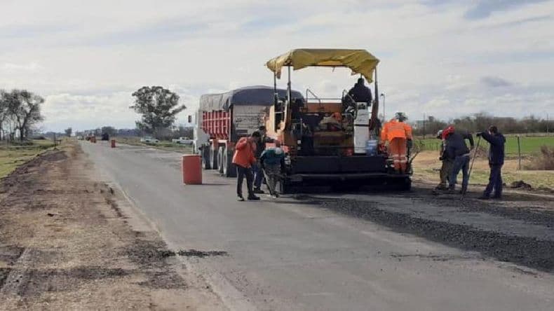Vialidad llegó a la zona de Pergamino con las obras y mejoras de la ruta Nº 188