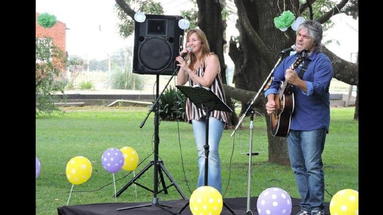 Cora Tulliani y Patricio Prado en Florentino