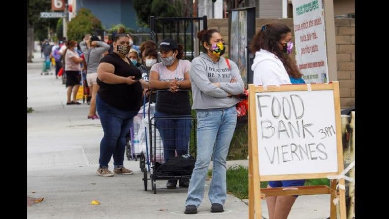 EE.UU.: el desempleo subió al 14,7%, el más alto desde la Gran Depresión de 1929