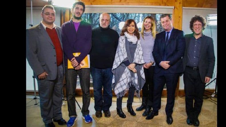 Cristina Kirchner vinculó al exsenador Fernández con Lorenzetti y Prat Gay