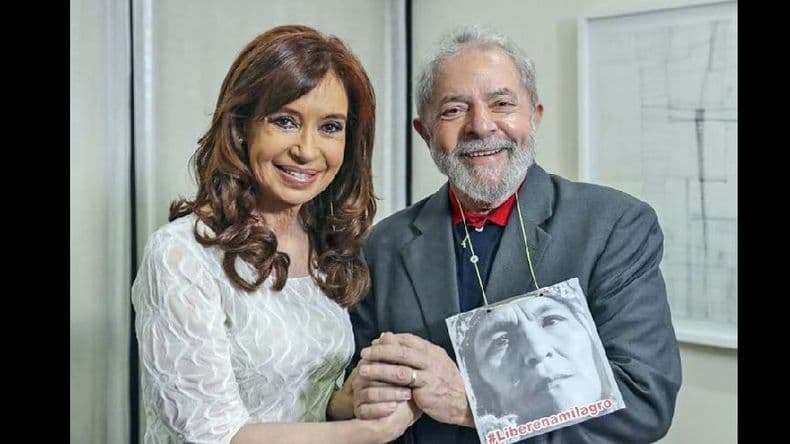 Cristina Kirchner se reunió con Rousseff y Lula da Silva