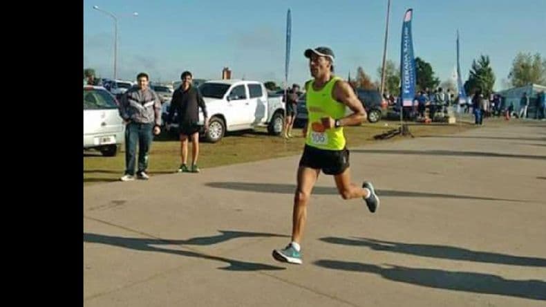 Daniel Mattei tercero en su categoría en los 21K de Junín