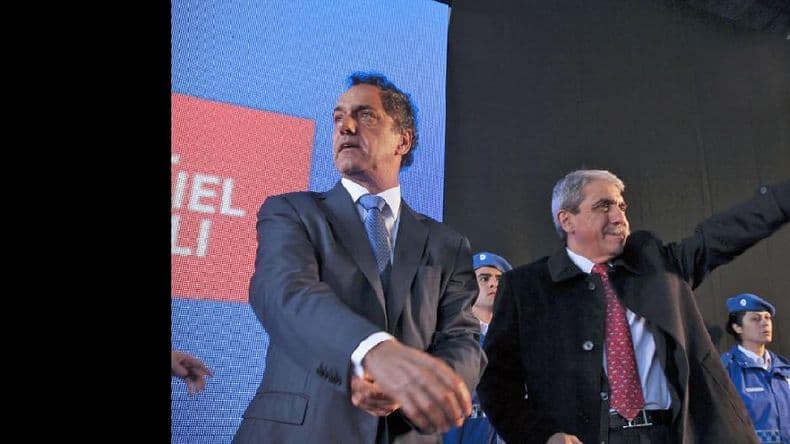 Scioli arranca en Italia una cargada agenda internacional