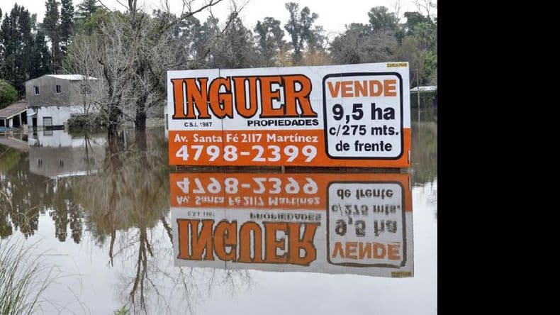 Cortaron el tránsito en las rutas Nº 8 y 9 por el desborde del río Areco