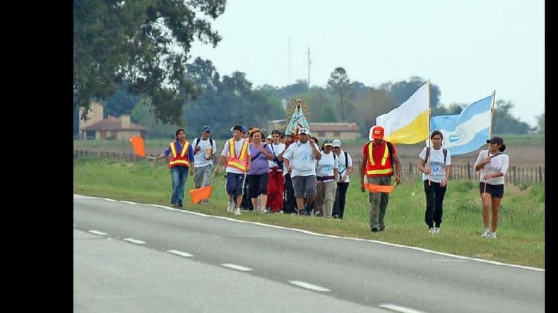 El domingo comenzará la peregrinación a Luján