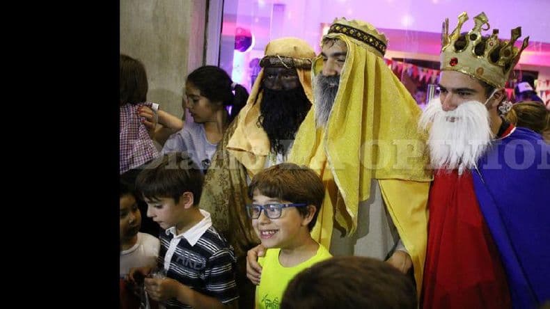 La mágica noche de Reyes Magos en Pergamino