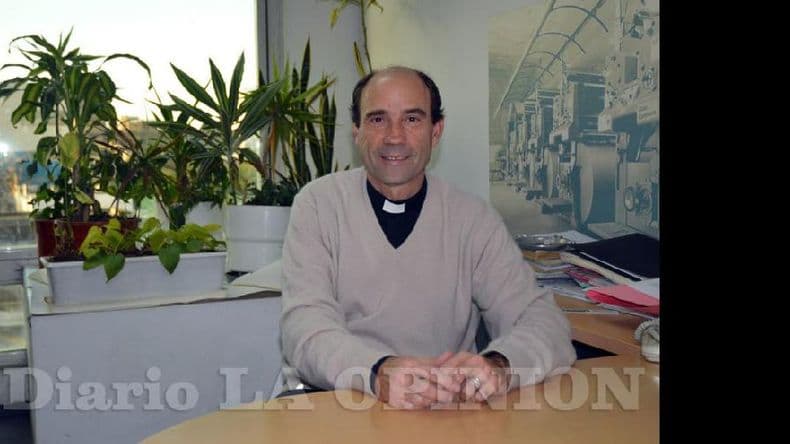 El padre Javier Fortunato cumple 25 años de sacerdocio