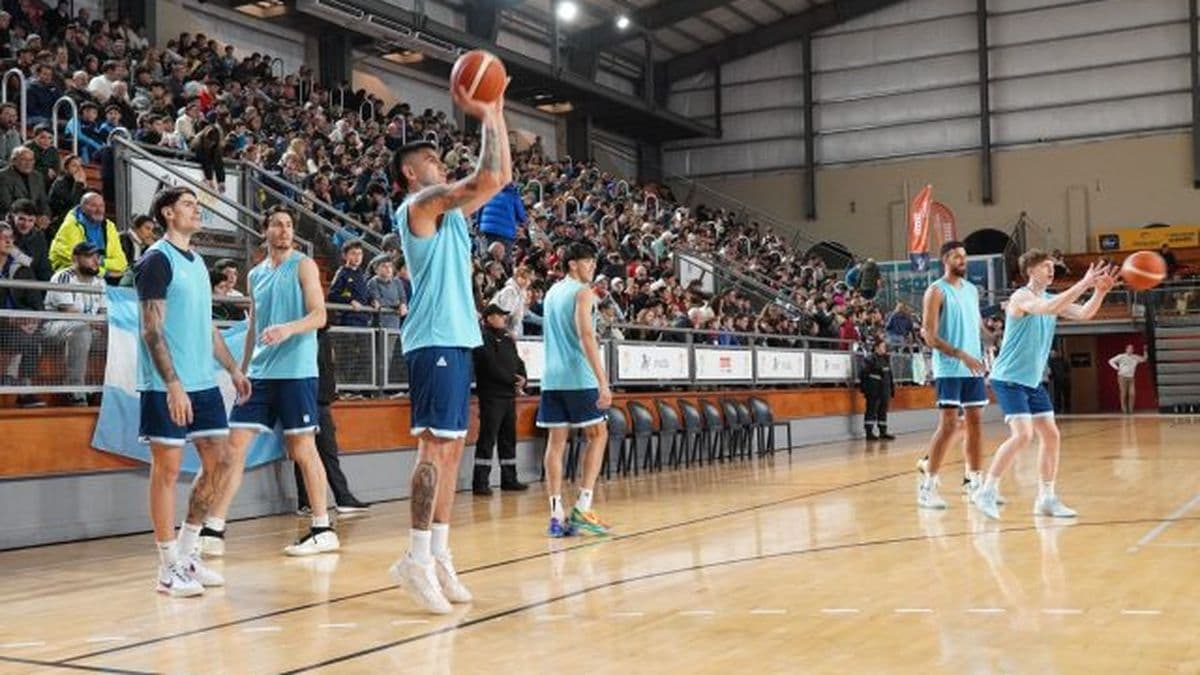 Tribunas colmadas en Zárate: la Selección Argentina de Básquetbol deslumbró en el Espacio DAM