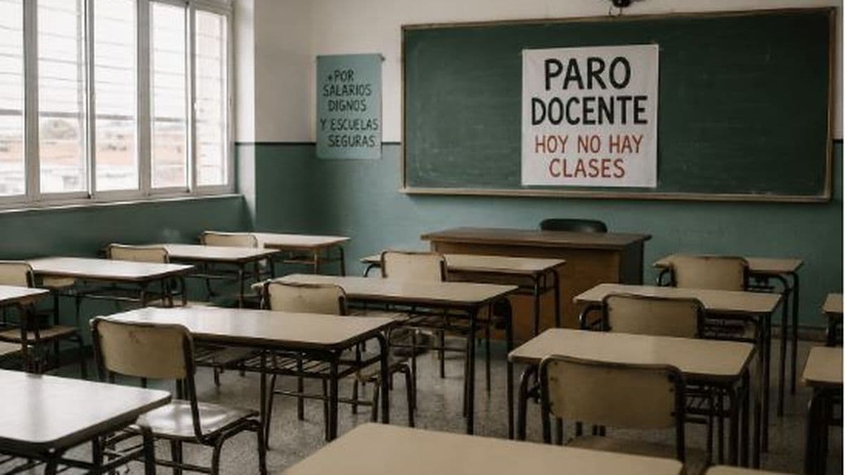 Paro docente: en Pergamino la adhesión superó el 90% y volvió a exponer el profundo malestar del sector