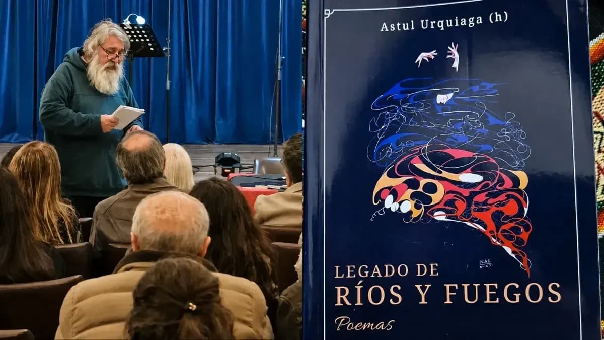 San Nicolás: Javier Tisera conmovió al público con un homenaje poético a Pedro Salinas en la Asociación Rumbo