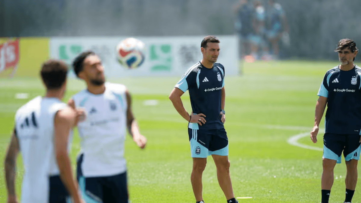 Scaloni afina los últimos detalles en Kansas City antes del duelo del lunes ante Austria