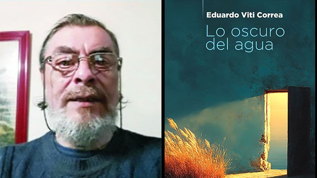 Eduardo Viti Correa presentará su nueva novela Lo oscuro del agua en Mojuper