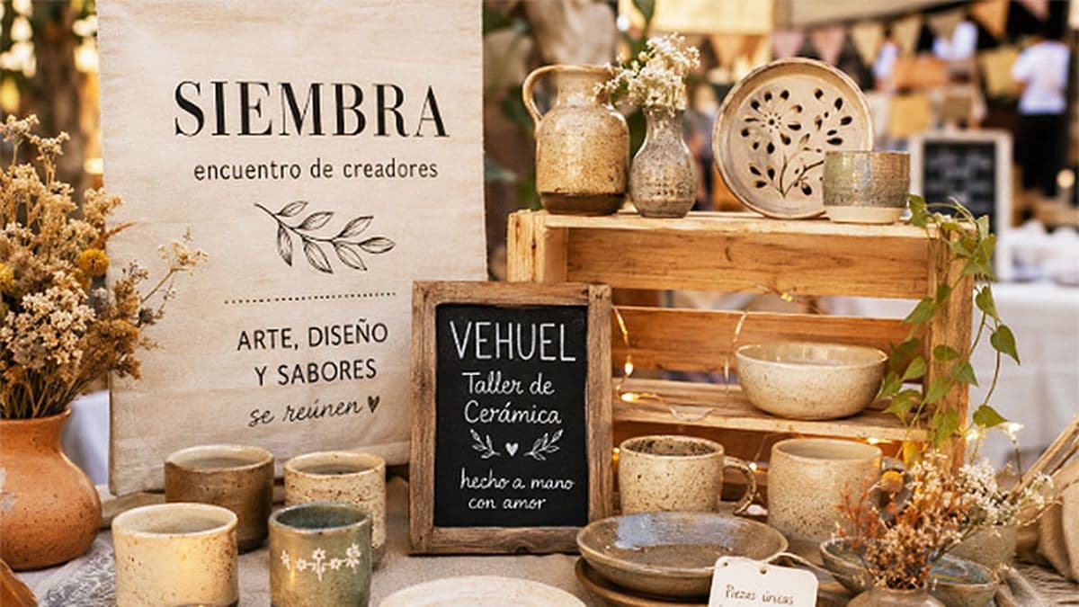 Siembra: arte, diseño y sabores se reunirán en una jornada abierta a toda la comunidad