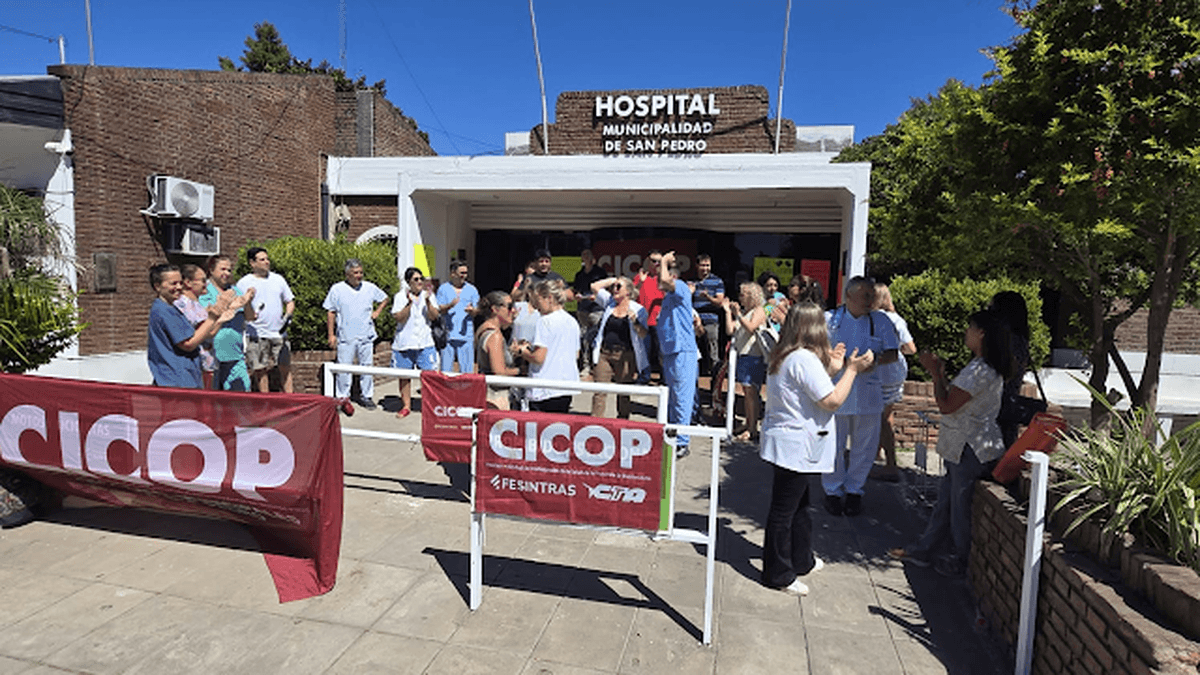 San Pedro: CICOP ratificó un paro de 24 horas y mantendrá actividades de prevención en el Hospital Ruffa