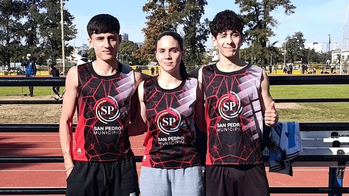 San Pedro: El atletismo brilló en el CENARD con títulos, podios y grandes actuaciones
